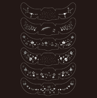 π Halloween Freckle Face Tattoos β 6 Spooky-Cute Designs