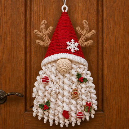 🎃Halloween Early Bird Special Sale 49% OFF-🧶 DIY Seasonal 3D Crochet Door Hanger Kit Collection | ⏳Coordinated Yarn, Filling, Accessories & Step-by-Step Instructions Included 💕