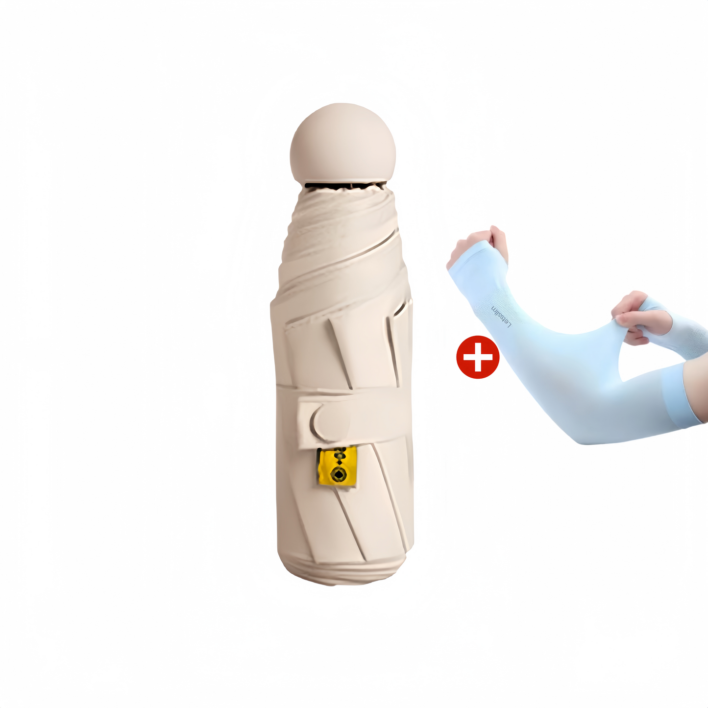 Dual-Purpose Portable Capsule Umbrella
