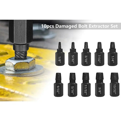 🔩 10Pcs Broken Head Screw Hexagon Socket Bolt Removal Tool