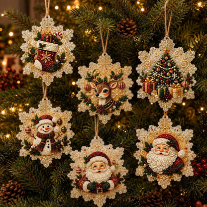 🔥Christmas Sale 49% OFF🎄 DIY Diamond Painting Ornaments Kit