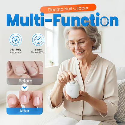 💎 Professional Nails, Zero Salon Visits! 💎 The Adjustable, Auto-Safe Grinder for Natural & Acrylics