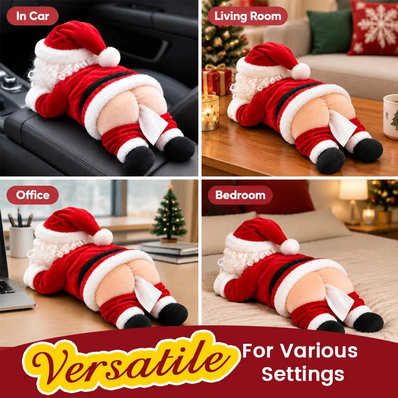 Funny Santa Butt Tissue Box🎅