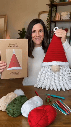 🎃Halloween Early Bird Special Sale 49% OFF-🧶 DIY Seasonal 3D Crochet Door Hanger Kit Collection | ⏳Coordinated Yarn, Filling, Accessories & Step-by-Step Instructions Included 💕