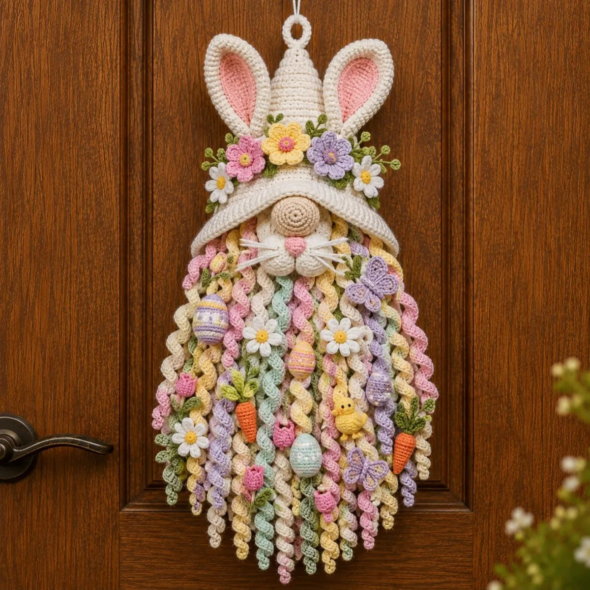 🎃Halloween Early Bird Special Sale 49% OFF-🧶 DIY Seasonal 3D Crochet Door Hanger Kit Collection | ⏳Coordinated Yarn, Filling, Accessories & Step-by-Step Instructions Included 💕