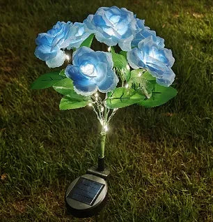 🎁🔥☀️2026 NEW Solar Simulated Garden Lights,upgraded solar panels, IP44 dustproof and waterproof