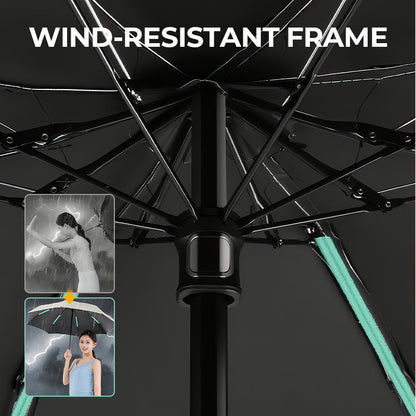 Dual-Purpose Portable Capsule Umbrella