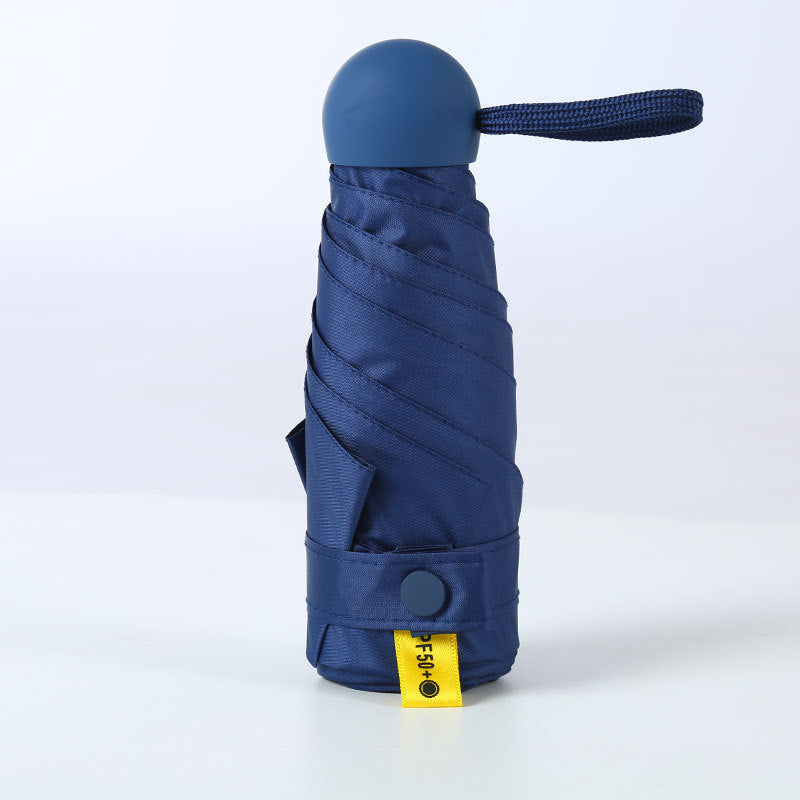 Dual-Purpose Portable Capsule Umbrella