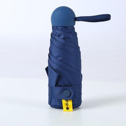 Dual-Purpose Portable Capsule Umbrella