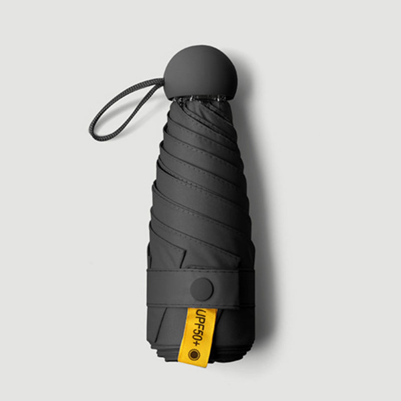 Dual-Purpose Portable Capsule Umbrella
