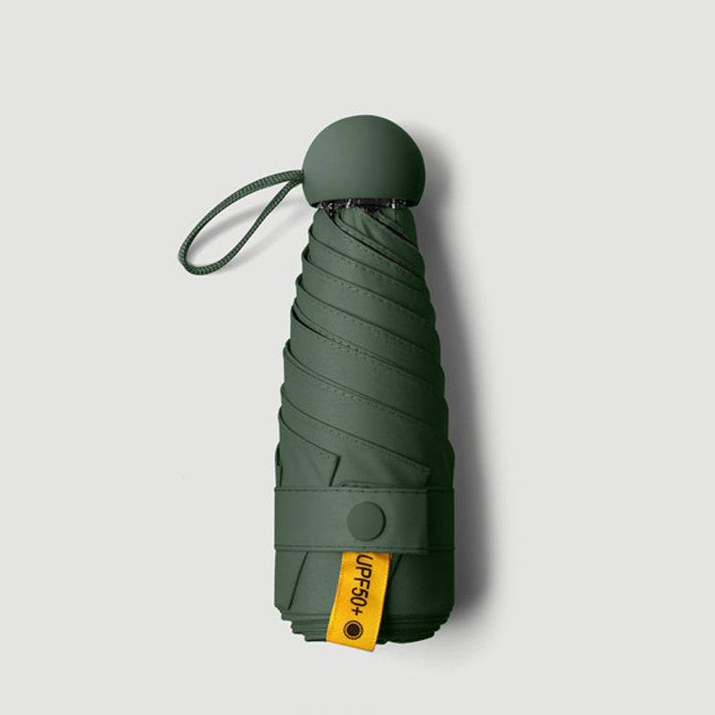 Dual-Purpose Portable Capsule Umbrella