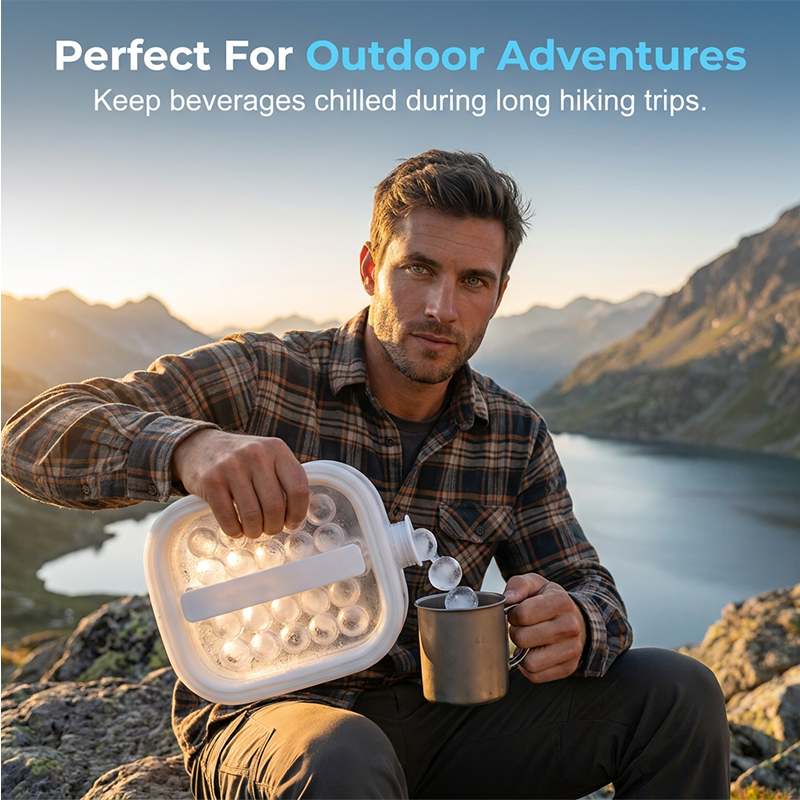 Portable Silicone Ice Ball Maker Bottle 🧊 Freeze, Store & Release Perfect Ice Balls with Ease🔥BUY 2 GET 10% OFF
